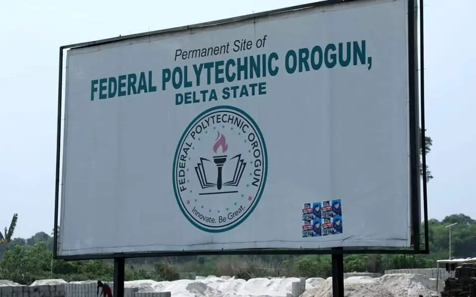 Courses Available At Federal Polytechnic Orogun Delta State