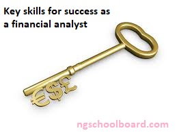 Key skills for success as a financial analyst