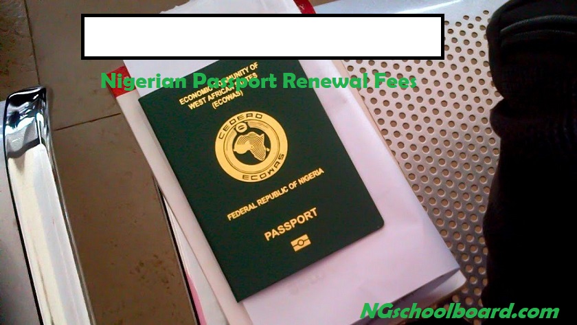 Nigerian Passport Renewal Fees