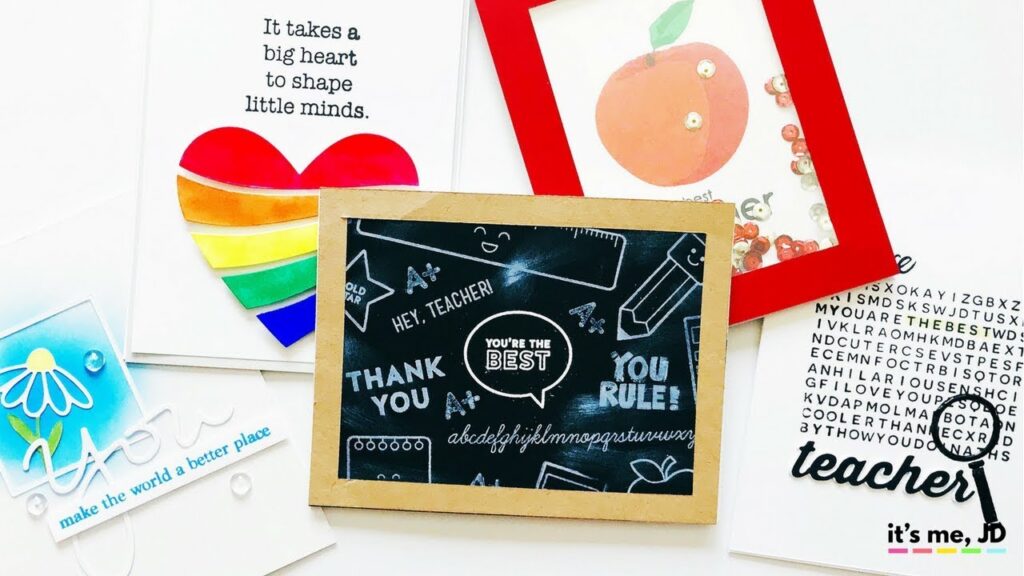 Teacher Appreciation Card Ideas