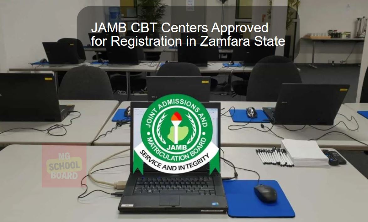 JAMB CBT Centers Approved for Registration in Zamfara State