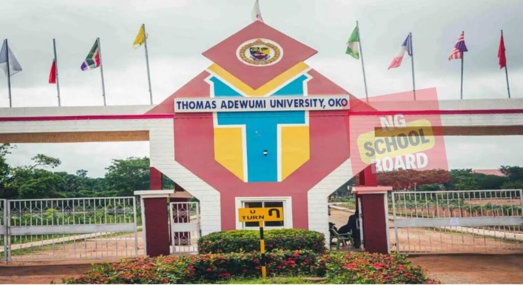 Thomas Adewumi University IJMB Admission Form 2023/2024 - APPLY