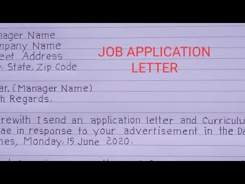 How To Write Application Letter For Hotel Work