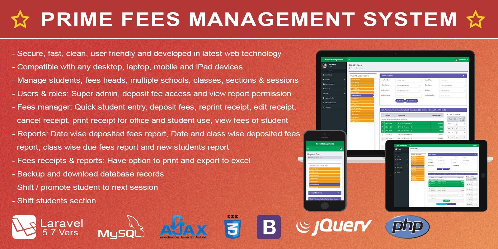Prime University School Fees