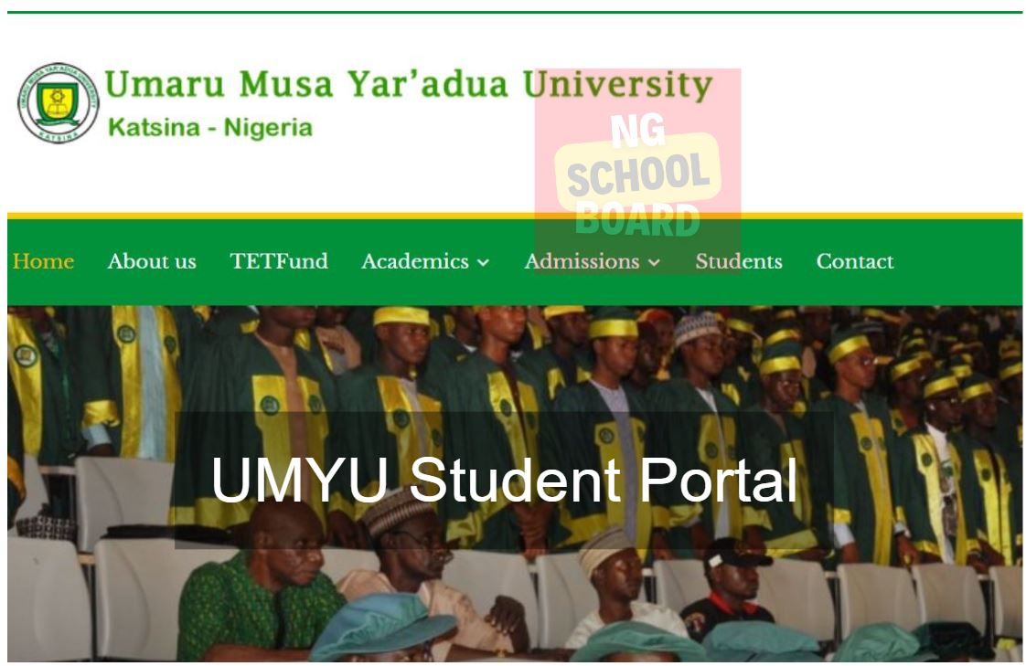 UMYU Student Portal - Umaru Musa ar adua University | How To Login to ...