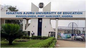 Ignatius Ajuru University of Education courses offered