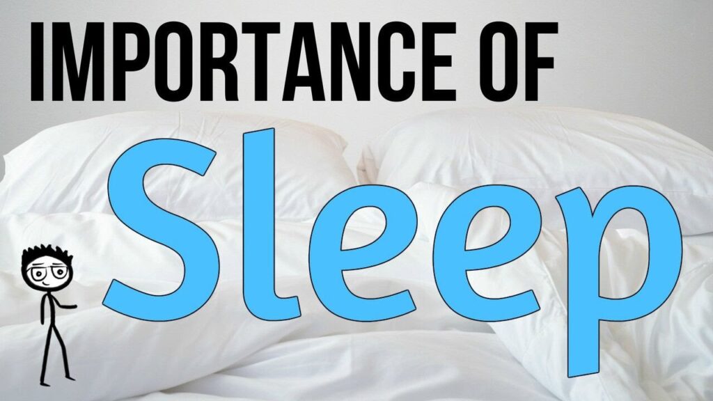 the significance of sleep for overall well-being