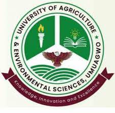 University of Agriculture and Environmental Sciences Umuagwo School Fees