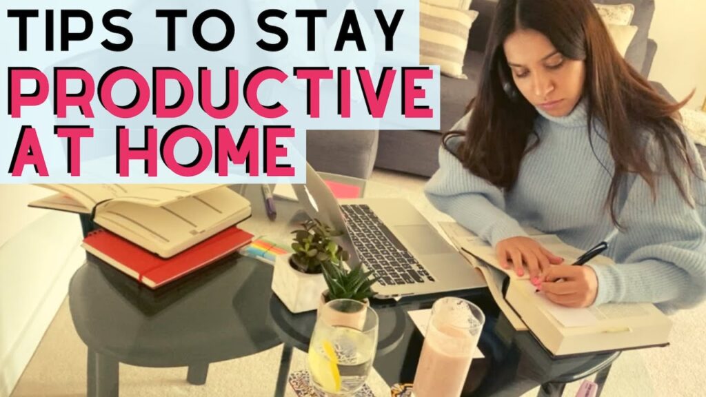 How To Stay Productive When You’re Studying at Home 