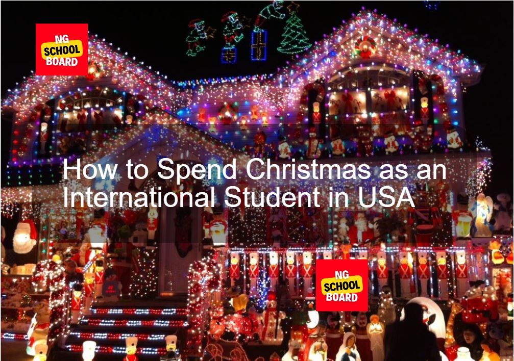 How to Spend Christmas as an International Student in the USA