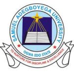 Samuel Adegboyega University Courses Offered