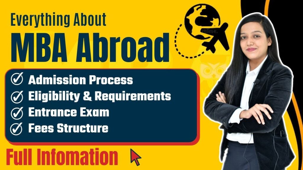 exams for mba abroad