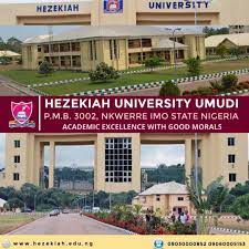 Hezekiah University Courses Offered