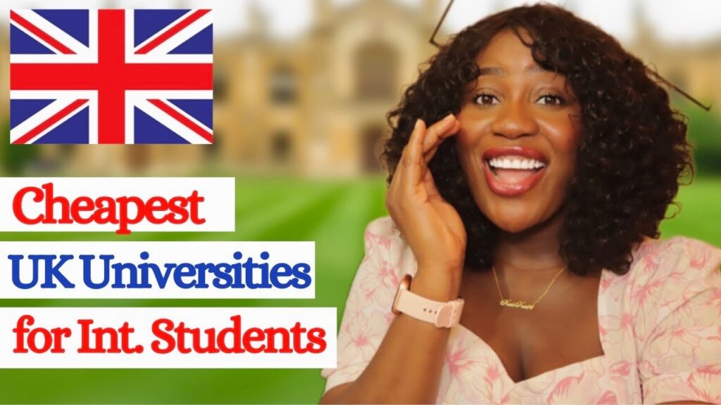  low tuition fee universities in the UK 
