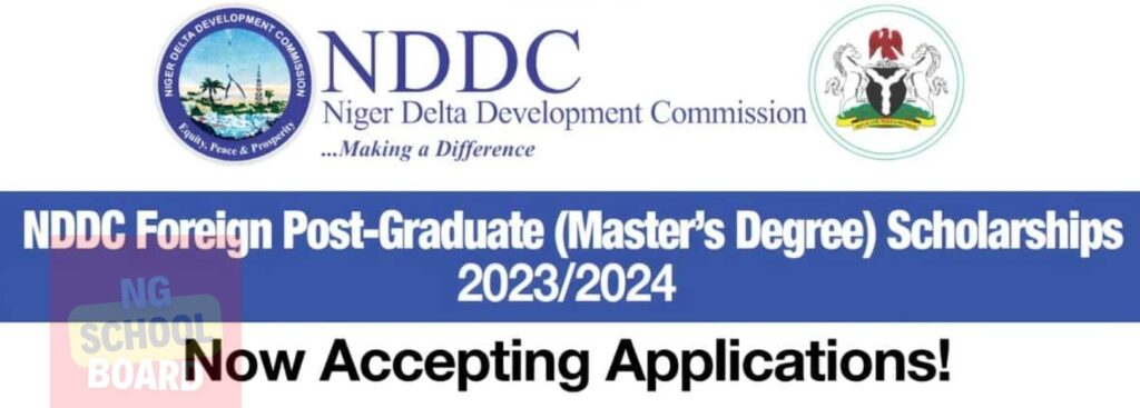 nddc scholarship