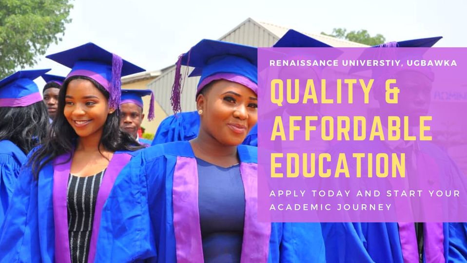 Renaissance University Ugbawka Courses Offered