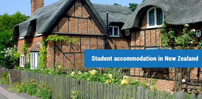 What accommodations are available for international students in New Zealand?