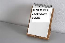 UNIMED Aggregate Score for All Courses