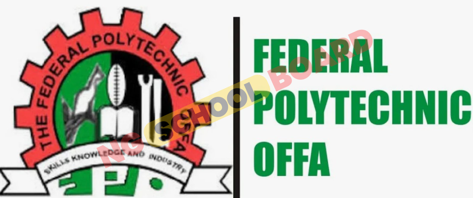 Federal Polytechnic Offa School Fees 2024/2025 - NgschoolBoard