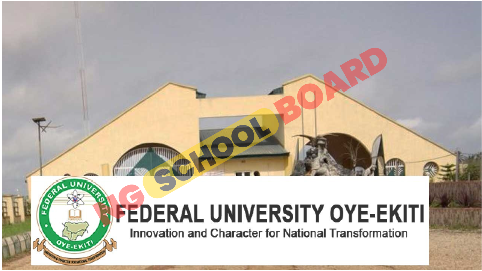Federal University Oye-Ekiti (FUOYE) School Fees