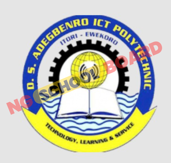 D.s Adegbenro ICT Polytechnic School Fees