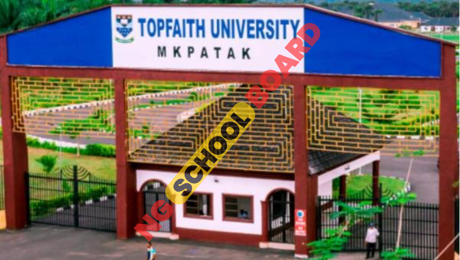 Topfaith University Courses Offered